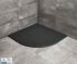 Kyntos A black ПОДДОН ИЗ ЛИТЬЕВОГО КАМНЯ