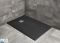 Kyntos F Black прямоугольный поддон из литьевого камня